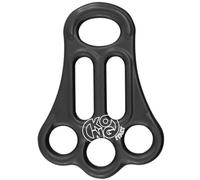Desconocido Kong Full-Plate Anchor Aluminium 3 Holes Anodised Insurance Accessory for Adults, Unisex, Black, One Size