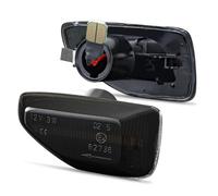 DESDE QQHH For Dacia For Logan II For Sandero II 2012 For Duster 2018 Light LED Dynamic Side Marker Turn Signal Light Car Turn Signal Lights(Smoked lens)