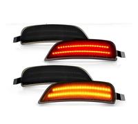 DESDE QQHH For Mazda for Miata MX-5 2016-2022 2Pcs LED Dual Rows Front Rear Bumper Side Marker Turn Signal Lgihts Car Stoplight Brake Lamps Car Turn Signal Lights(4x Front And Rear)