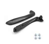 DESDE QQHH Interior Door Pull Handle NAPA for Megane 3 for MK3 for Fluence 2008-2016 809540001R 809600007R Front Left and Right Inner Door Handles(Carbon Left 2PCS)