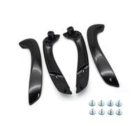 DESDE QQHH Interior Door Pull Handle NAPA for Megane 3 for MK3 for Fluence 2008-2016 809540001R 809600007R Front Left and Right Inner Door Handles(Piano Black 4PCs)