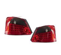 DESDE QQSQ Rear Tail Light Assembly Inner Boot For Toyota For Vios 2008-2013 DRL Reverse Brake Turning Signal Car Rear Tail Light Assembly 2PCs Pair Of LED Tail Lights