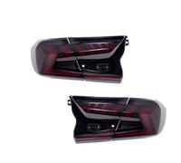 DESDEAQQFQ For Accord 2022 Car Taillights Assembly LED Auto Rear Back Lamps Upgrade Dynamic Flicker Tail Tool Accessories Rear Tail Light Assembly Inner Boot(2022 Red)