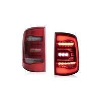 DESDEAQQFQ For Dodge For Ram 2009-2018 DRL Reverse Brake Turning Signal Car Rear Tail Light Assembly 2PCs Pair Of LED Tail Lights Rear Tail Light Assembly Inner Boot(RED.)