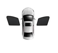 DESDEAQQHH Car Sun Shade For Jeep For Renegade 2015-2023 Windshield Sunshade Foldable Car Covers Shades Heat Insulation Auto Mesh Net Visor(2PCS Front)