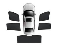 DESDEAQQHH Car Sun Shade For Mazda CX-30 DM 2021-2024 Magnetic Mesh Shade Sunscreen Window Anti-UV Sun Protection Visor Auto(5PCs Set)