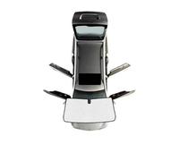 DESDEAQQHH Car Sun Shade For Tesla Model Y 2020-2024 Window Sunshade Anti-UV Heat Blocking Shade Windshield Visor(Front Windshield)