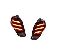 DESDEAQQSQ For Chevy For Spark 2011-2014 DRL Fog Reverse Brake Turning Signal Plug And Play Car Rear Tail Light Assembly LED Lights Passenger Left Side Tail Light Rear Lamp