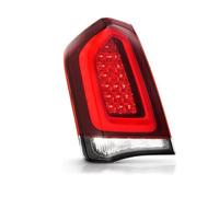 DESDEAQQSQ For Chrysler 300 2015-2023 Black Tail Light LED Rear Brake Lamp Driving Turn Signal CH2800212 CH2801212 Passenger Left Side Tail Light Rear Lamp(Left)