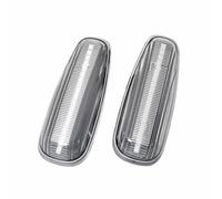 DESDEAQQSQ For Kia For Pro For Ceed For Estate For Rio III For Hatchback Dynamic Turn Signal Lamp LED Side Marker Light Signal Light(Crystal)