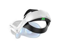 DESELL Head Strap Battery for Meta Quest 3, 10000mAh Elite Strap with Battery Pack 6 Hours Extra Playtime & Enhanced Comfort for Oculus Quest 3 - Replacement Battery Head Strap Accessories