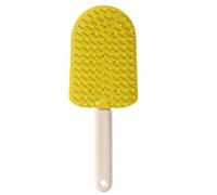 Desenangeando Pet Comb - Pet Grooming Comb | CE Cream Shape Deshedding Tool No Slip Ergonomic Brush | Dog Comb for Removing Tangled Knots and Spikes