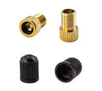 Desenda 2 PCS Presta Valve Adapter Bicycle Valve Adapter, Convert Presta to Schrader for Bicycles, Road Bikes and Most Mountain Bikes.