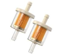 Desenda 2PCS Inline Fuel Filters, for 8mm Motorcycles Fuel Line, Lawn Mower