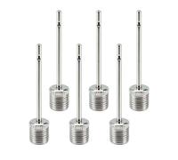Desenda 6 PCS Football Pump Needles, Ball Valve Pump Pins Inflation Needle