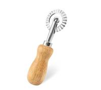 Desenda Fluted Pastry Wheel Cutter, Sturdy Pasta Cutter Wheel Ravioli Crimper Edge Cutter Wheel for Home and Kitchen - 1.5 Inch Diameter