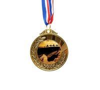 Desert Along the Way to the Silk Road Map Camel Gold Award Winner Medal First Place Ribbon