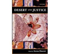Desert and Justice (Mind Association Occational) (Mind Association Occasional (Paperback))