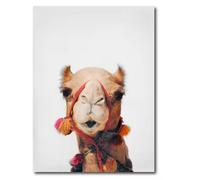Desert Animal Camel Wall Art Print and Poster Camel Photography Canvas Painting Wall Art Picture Bohemian Prints Decor- 42x60cm Unframed