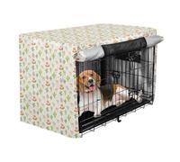 Desert Animals Cage Covers for Dog Crates Puppy Kennel Cover with Roller Shades 42 Inch