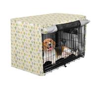 Desert Animals Crate Covers for Dog Cages Puppy Kennel Covers Dog Crate Protector Beige 48 Inch