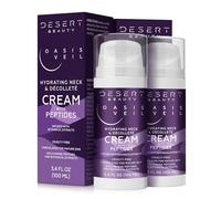 Desert Beauty 2 Pack Neck and Décolleté Firming Cream for Women - Neck Firming and Firming Cream with Stem Cells, Peptides, Collagen & Hyaluronic Acid for Skin Tightening and Tightening