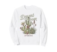 Desert Bloom Arizona Cactus Succulents Agave Prickly Pear Sweatshirt
