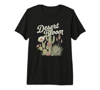 Desert Bloom Southwest Cactus Succulents Agave Prickly Pear Premium T-Shirt