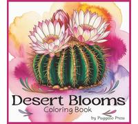 Desert Blooms Coloring Book