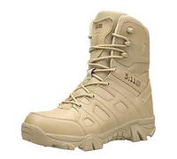 Desert Boots Men Walking Short Boots Outdoor High Mountaineering Shoes Anti-Skid Safety Shoes Construction Industrial Trainers Fashion Outdoor Sneakers For Camping Travelling Backpacking