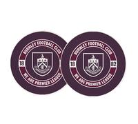 Desert Cactus Burnley FC Car Accessories Clarets Football Soccer Absorbent Sandstone Cup Coasters Licensed Product Set of 2 (Design D)