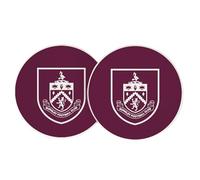 Desert Cactus Burnley FC Car Accessories Clarets Football Soccer Absorbent Sandstone Cup Coasters Licensed Product Set of 2 (Design A)