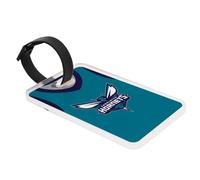 Desert Cactus Charlotte Hornets Luggage Tag - Official NBA National Basketball Travel ID Label for Suitcases, Bags, and Carry-Ons (Acrylic Luggage Tag D)