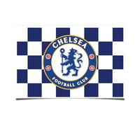 Desert Cactus Chelsea FC Poster London Blue Lions Football Club Soccer Futbol 11 inches by 17 inches Decoration Room (11x17) (Design B, Paper)