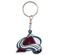 Desert Cactus Colorado Avalanche Keychain NHL National Hockey League Car Keys Holder (PVC), White, One size