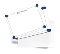 Desert Cactus Duke University 10 Pack Notecards Stationery Cardstock Blue Devils Includes Envelopes Memo Party Thank You (Notecard 4b)