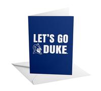 Desert Cactus Duke University 5x7 Inch Greeting Card Blue Devils Single Folded Cardstock with Envelope Party Celebration Officially Licensed (5x7 Card H - Blank)