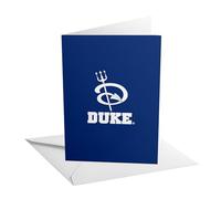 Desert Cactus Duke University 5x7 Inch Greeting Card Blue Devils Single Folded Cardstock with Envelope Party Celebration Officially Licensed (5x7 Card F - Blank)