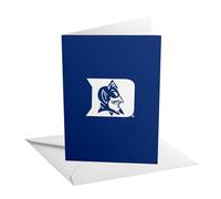Desert Cactus Duke University 5x7 Inch Greeting Card Blue Devils Single Folded Cardstock with Envelope Party Celebration Officially Licensed (5x7 Card B - Happy Birthday)