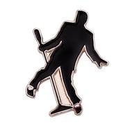 Desert Cactus Elvis Presley Lapel Pin Enamel Greek Formal Wear Blazer Jacket, Metal, no gemstone