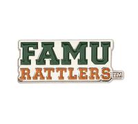 Desert Cactus Florida A&M University FAMU Lapel Pin Logo Enamel Made of Metal (Design B), Bronze, no gemstone