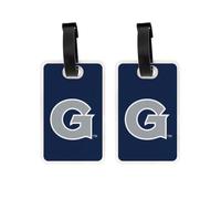 Desert Cactus Georgetown University Luggage Tag - Official GU Hoyas 2 Pack Travel ID Label for Suitcases, Bags, and Carry-Ons (2-Pack Acrylic Luggage Tag A)