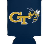 Desert Cactus Georgia Tech Can Insulator Yellow Jackets GT Institute of Technology Beverage Cooler 1 Pack Foam 12oz Can Holder Single Sided (Design A)