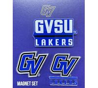 Desert Cactus Grand Valley State University Acrylic Magnet 3 Pack GVSU Lakers Decorative Design Officially Licensed (Magnet Set A)