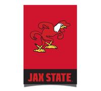 Desert Cactus Jacksonville State University Poster JSU Gamecocks 11 x 17 Inch Room Office Décor Decoration Official Fan Gear (11x17 inch,Version 1A)