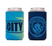 Desert Cactus Manchester City Can Insulator Beverage Holder (4 Pack) | Officially Licensed Man City MCFC Citizens Football Soccer 4 Pack 12oz Can Holder Single Sided Beverage Cooler Koozie Sleeve