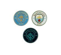 Desert Cactus Manchester City Lapel Pins Man City MCFC Football Soccer Logo Enamel Made of Metal (Pin Set)