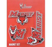 Desert Cactus Marist College Acrylic Magnet 3 Pack MC Red Foxes Decorative Design Officially Licensed (Magnet Set A)