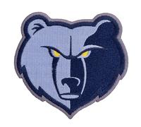 Desert Cactus Memphis Grizzlies Patch - Embroidered Iron On/Sew On Applique for Blazers, Jackets, Backpacks, Bags & Hats - NBA (Primary Patch)