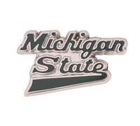 Desert Cactus Michigan State University Lapel Pins Spartans MSU Logo Enamel Made of Metal